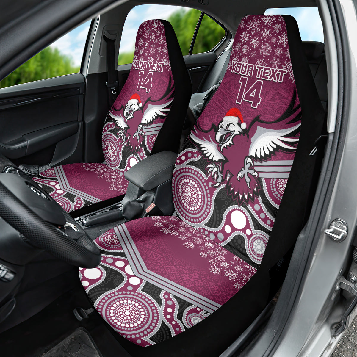 custom-sea-eagles-rugby-christmas-car-seat-cover-merry-xmas-2023-mix-aboriginal-art