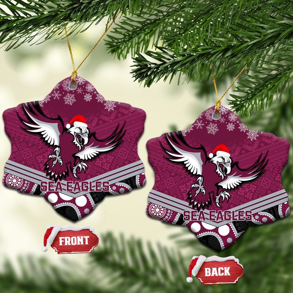 sea-eagles-rugby-christmas-ceramic-ornament-merry-xmas-2023-mix-aboriginal-art