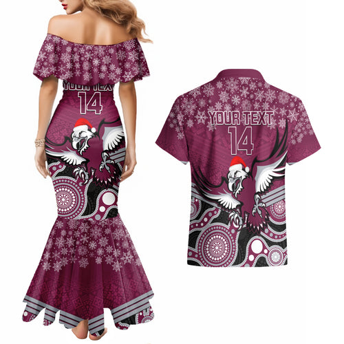 custom-sea-eagles-rugby-christmas-couples-matching-mermaid-dress-and-hawaiian-shirt-merry-xmas-2023-mix-aboriginal-art