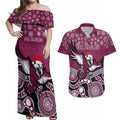 custom-sea-eagles-rugby-christmas-couples-matching-off-shoulder-maxi-dress-and-hawaiian-shirt-merry-xmas-2023-mix-aboriginal-art