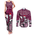 custom-sea-eagles-rugby-christmas-couples-matching-tank-maxi-dress-and-long-sleeve-button-shirt-merry-xmas-2023-mix-aboriginal-art