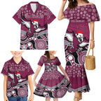 custom-sea-eagles-rugby-christmas-family-matching-mermaid-dress-and-hawaiian-shirt-merry-xmas-2023-mix-aboriginal-art