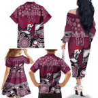 custom-sea-eagles-rugby-christmas-family-matching-off-shoulder-long-sleeve-dress-and-hawaiian-shirt-merry-xmas-2023-mix-aboriginal-art