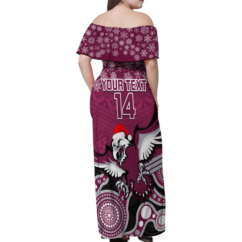 custom-sea-eagles-rugby-christmas-family-matching-off-shoulder-maxi-dress-and-hawaiian-shirt-merry-xmas-2023-mix-aboriginal-art