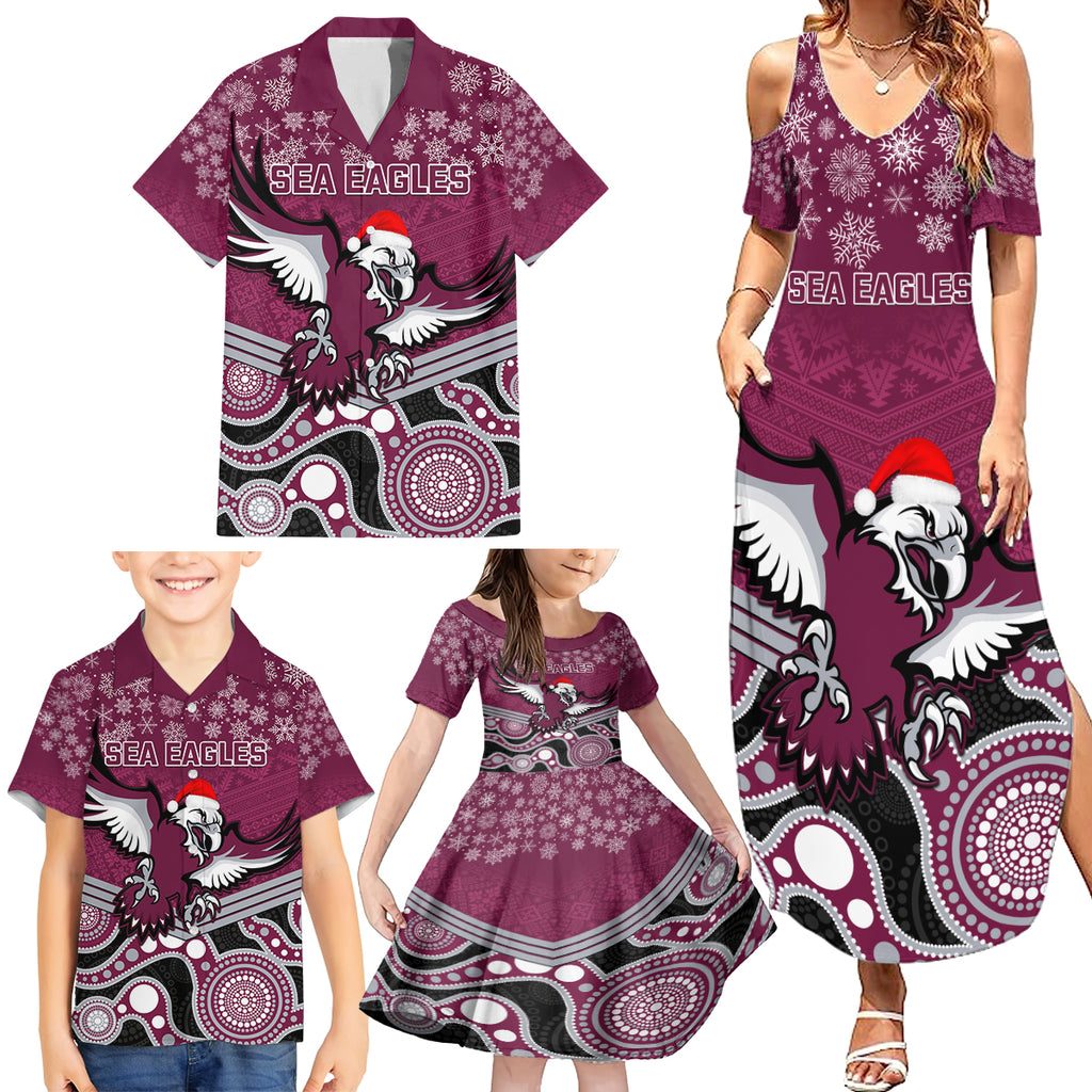 custom-sea-eagles-rugby-christmas-family-matching-summer-maxi-dress-and-hawaiian-shirt-merry-xmas-2023-mix-aboriginal-art