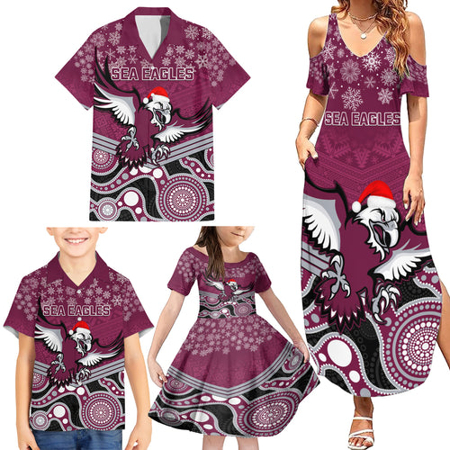 custom-sea-eagles-rugby-christmas-family-matching-summer-maxi-dress-and-hawaiian-shirt-merry-xmas-2023-mix-aboriginal-art