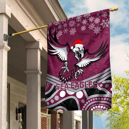custom-sea-eagles-rugby-christmas-garden-flag-merry-xmas-2023-mix-aboriginal-art