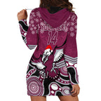 custom-sea-eagles-rugby-christmas-hoodie-dress-merry-xmas-2023-mix-aboriginal-art