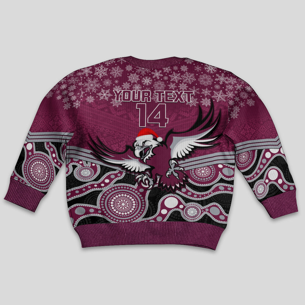 custom-sea-eagles-rugby-christmas-kid-ugly-christmas-sweater-merry-xmas-2023-mix-aboriginal-art
