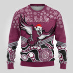 custom-sea-eagles-rugby-christmas-ugly-christmas-sweater-merry-xmas-2023-mix-aboriginal-art