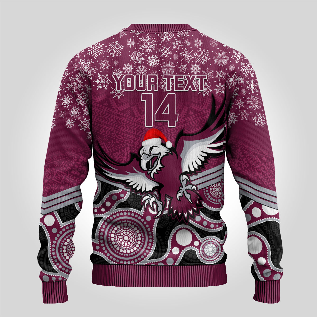 custom-sea-eagles-rugby-christmas-ugly-christmas-sweater-merry-xmas-2023-mix-aboriginal-art
