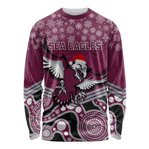 custom-sea-eagles-rugby-christmas-long-sleeve-shirt-merry-xmas-2023-mix-aboriginal-art
