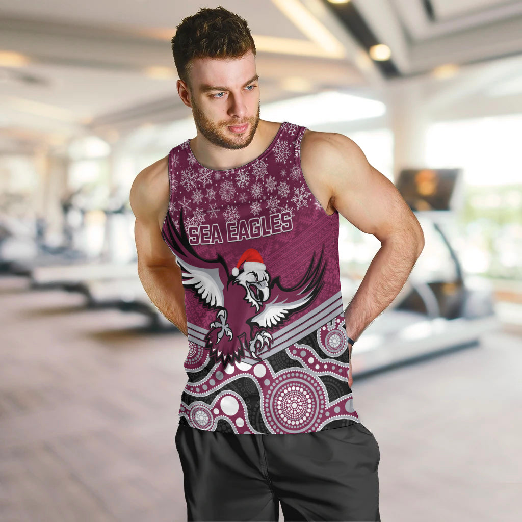 custom-sea-eagles-rugby-christmas-men-tank-top-merry-xmas-2023-mix-aboriginal-art