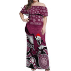 custom-sea-eagles-rugby-christmas-off-shoulder-maxi-dress-merry-xmas-2023-mix-aboriginal-art