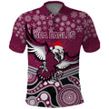 custom-sea-eagles-rugby-christmas-polo-shirt-merry-xmas-2023-mix-aboriginal-art