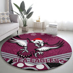 custom-sea-eagles-rugby-christmas-round-carpet-merry-xmas-2023-mix-aboriginal-art