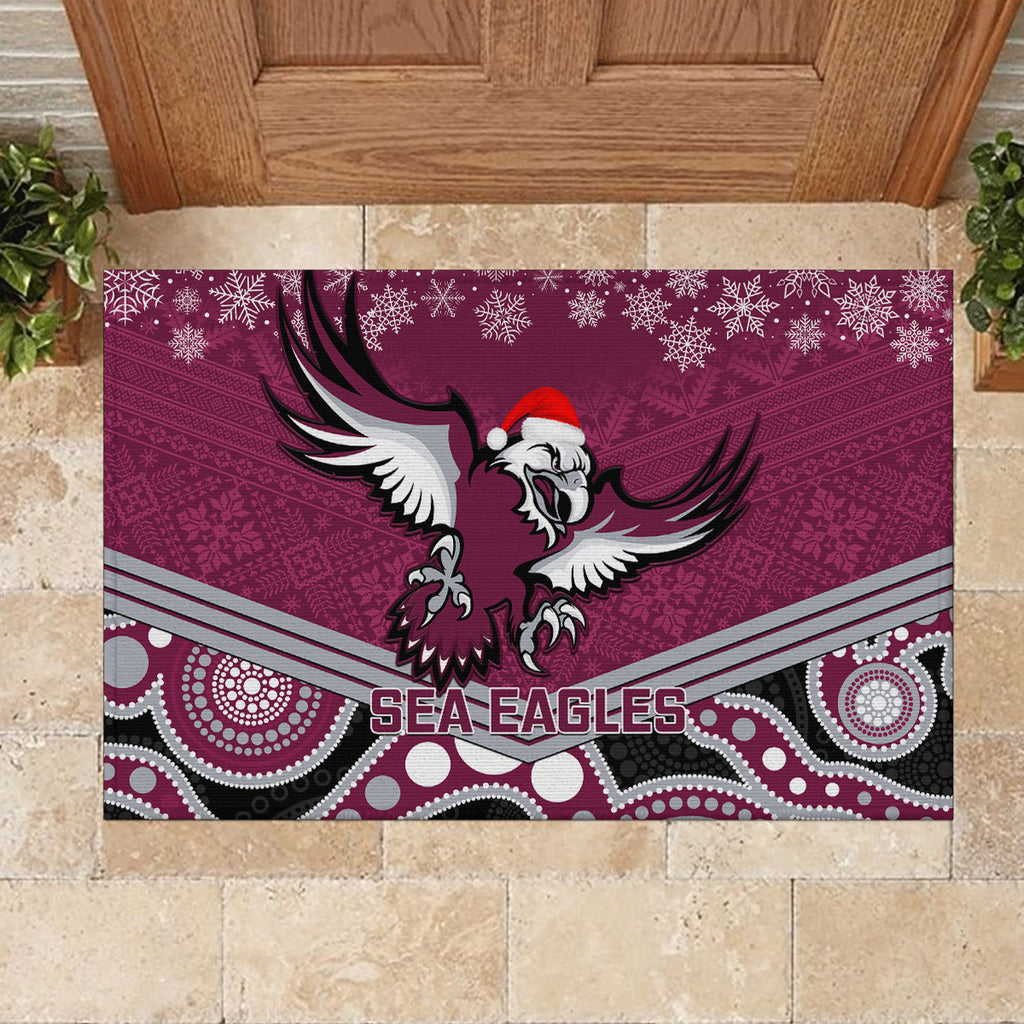 custom-sea-eagles-rugby-christmas-rubber-doormat-merry-xmas-2023-mix-aboriginal-art