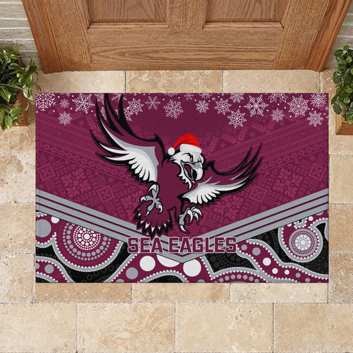 custom-sea-eagles-rugby-christmas-rubber-doormat-merry-xmas-2023-mix-aboriginal-art