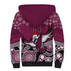 custom-sea-eagles-rugby-christmas-sherpa-hoodie-merry-xmas-2023-mix-aboriginal-art