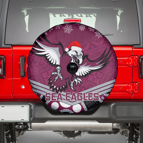 custom-sea-eagles-rugby-christmas-spare-tire-cover-merry-xmas-2023-mix-aboriginal-art