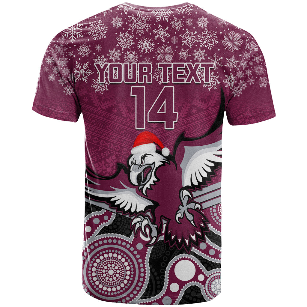 custom-sea-eagles-rugby-christmas-t-shirt-merry-xmas-2023-mix-aboriginal-art