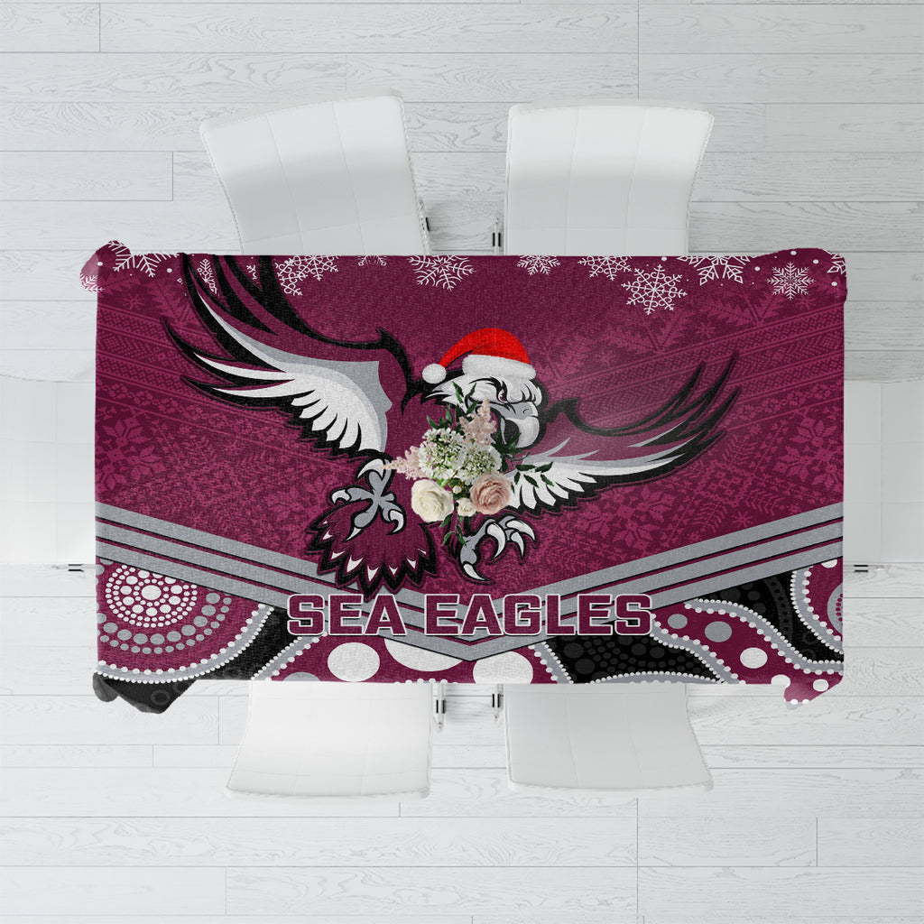 custom-sea-eagles-rugby-christmas-tablecloth-merry-xmas-2023-mix-aboriginal-art
