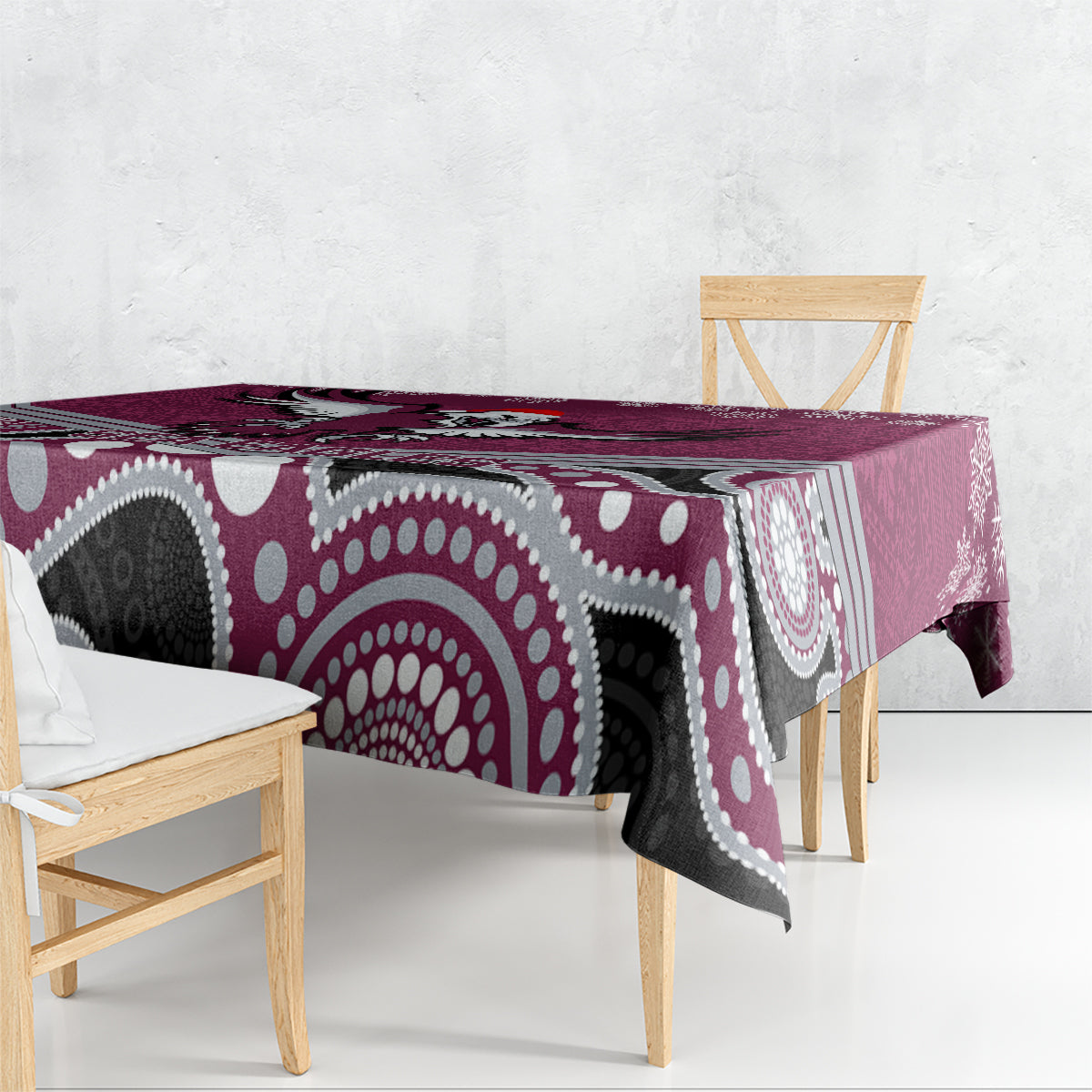 custom-sea-eagles-rugby-christmas-tablecloth-merry-xmas-2023-mix-aboriginal-art