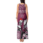 custom-sea-eagles-rugby-christmas-tank-maxi-dress-merry-xmas-2023-mix-aboriginal-art