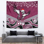 custom-sea-eagles-rugby-christmas-tapestry-merry-xmas-2023-mix-aboriginal-art