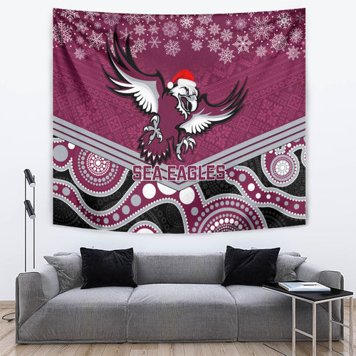 custom-sea-eagles-rugby-christmas-tapestry-merry-xmas-2023-mix-aboriginal-art