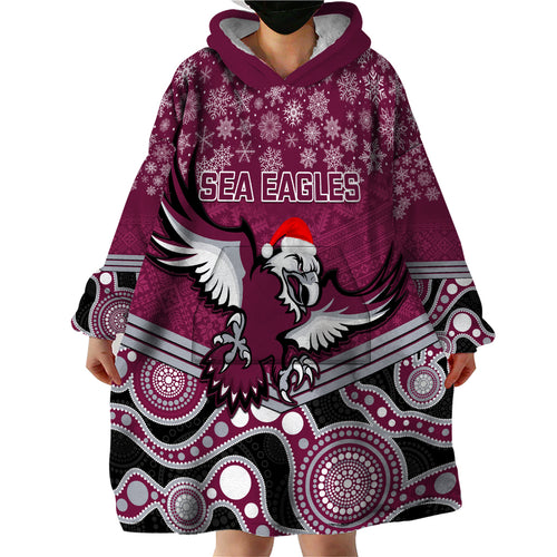 custom-sea-eagles-rugby-christmas-wearable-blanket-hoodie-merry-xmas-2023-mix-aboriginal-art
