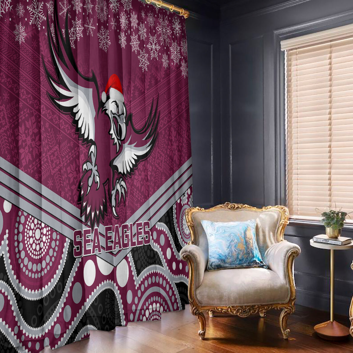 custom-sea-eagles-rugby-christmas-window-curtain-merry-xmas-2023-mix-aboriginal-art