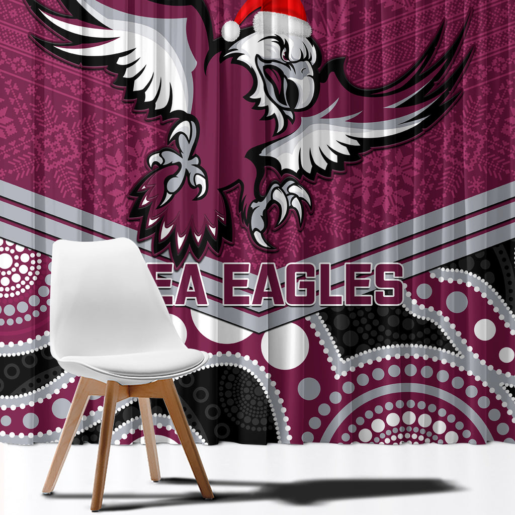 custom-sea-eagles-rugby-christmas-window-curtain-merry-xmas-2023-mix-aboriginal-art
