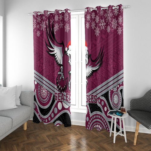 custom-sea-eagles-rugby-christmas-window-curtain-merry-xmas-2023-mix-aboriginal-art