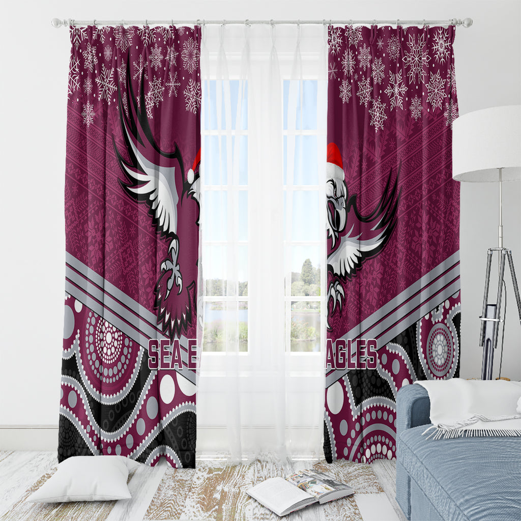 custom-sea-eagles-rugby-christmas-window-curtain-merry-xmas-2023-mix-aboriginal-art