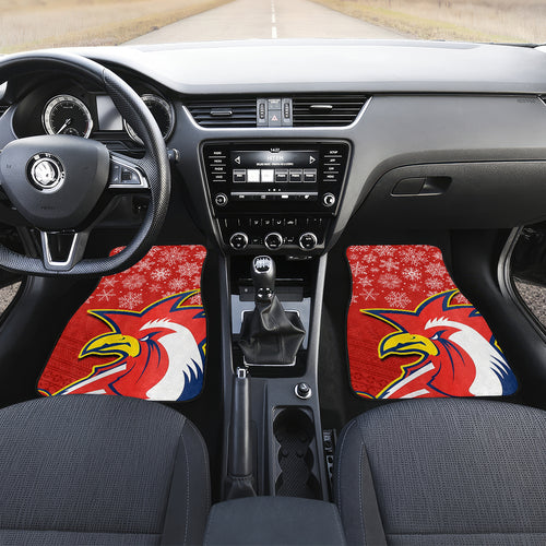 custom-roosters-rugby-christmas-car-mats-merry-xmas-2023-mix-aboriginal-art