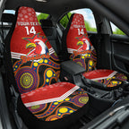 custom-roosters-rugby-christmas-car-seat-cover-merry-xmas-2023-mix-aboriginal-art