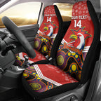 custom-roosters-rugby-christmas-car-seat-cover-merry-xmas-2023-mix-aboriginal-art