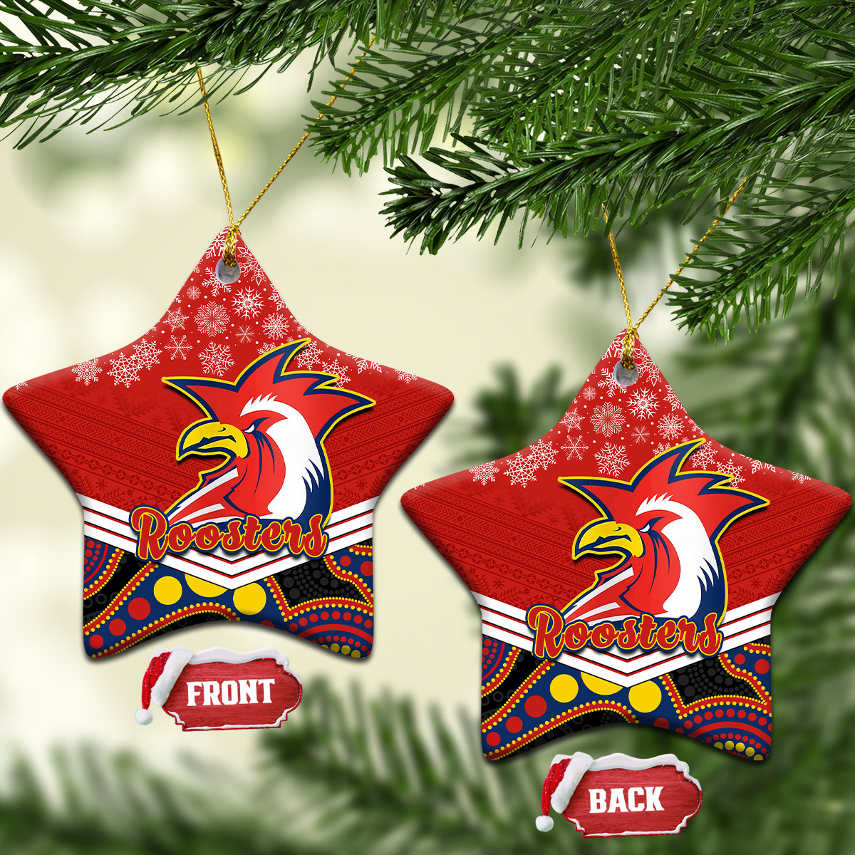 roosters-rugby-christmas-ceramic-ornament-merry-xmas-2023-mix-aboriginal-art