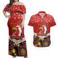 custom-roosters-rugby-christmas-couples-matching-off-shoulder-maxi-dress-and-hawaiian-shirt-merry-xmas-2023-mix-aboriginal-art