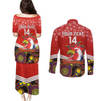 custom-roosters-rugby-christmas-couples-matching-puletasi-dress-and-long-sleeve-button-shirt-merry-xmas-2023-mix-aboriginal-art