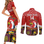 custom-roosters-rugby-christmas-couples-matching-short-sleeve-bodycon-dress-and-long-sleeve-button-shirt-merry-xmas-2023-mix-aboriginal-art