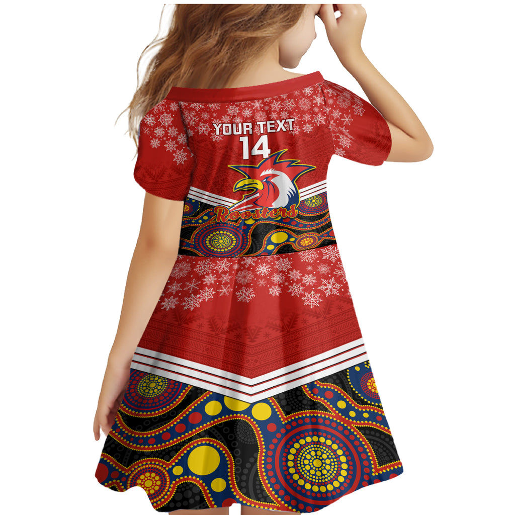 custom-roosters-rugby-christmas-family-matching-mermaid-dress-and-hawaiian-shirt-merry-xmas-2023-mix-aboriginal-art
