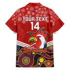 custom-roosters-rugby-christmas-family-matching-off-shoulder-long-sleeve-dress-and-hawaiian-shirt-merry-xmas-2023-mix-aboriginal-art