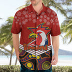 custom-roosters-rugby-christmas-hawaiian-shirt-merry-xmas-2023-mix-aboriginal-art