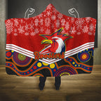 custom-roosters-rugby-christmas-hooded-blanket-merry-xmas-2023-mix-aboriginal-art