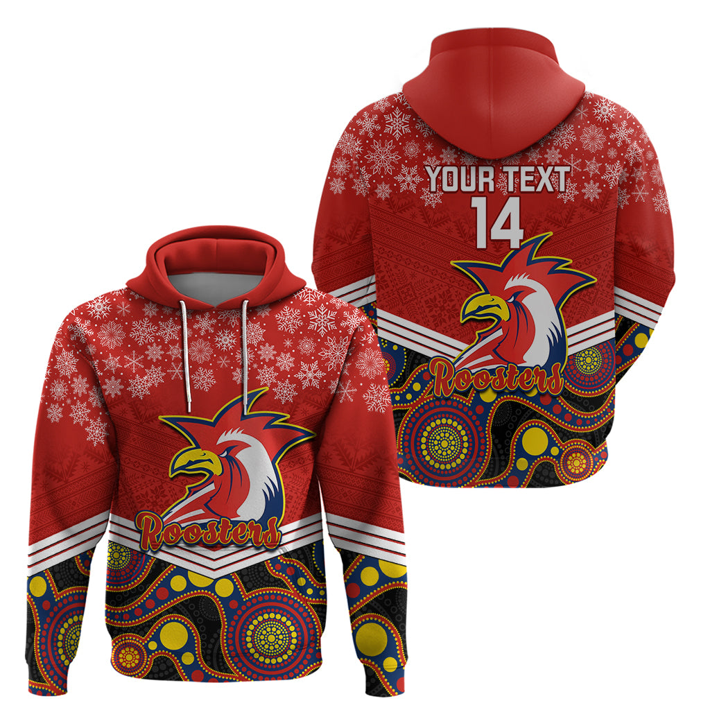 custom-roosters-rugby-christmas-hoodie-merry-xmas-2023-mix-aboriginal-art
