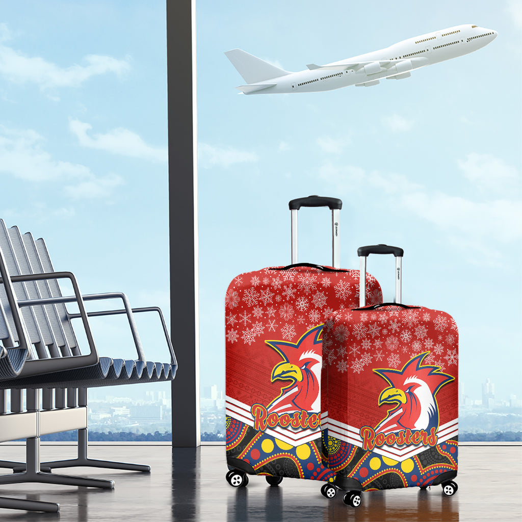 custom-roosters-rugby-christmas-luggage-cover-merry-xmas-2023-mix-aboriginal-art