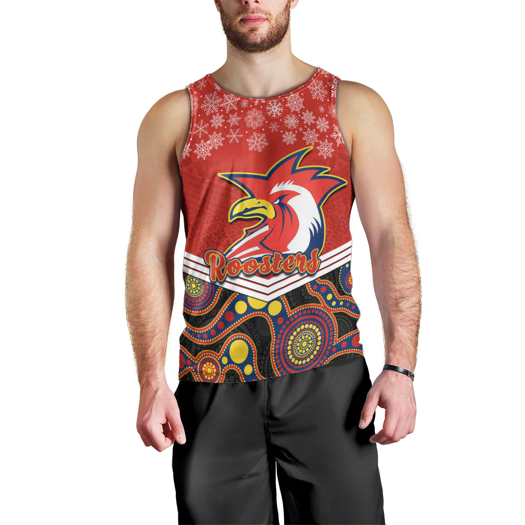 custom-roosters-rugby-christmas-men-tank-top-merry-xmas-2023-mix-aboriginal-art