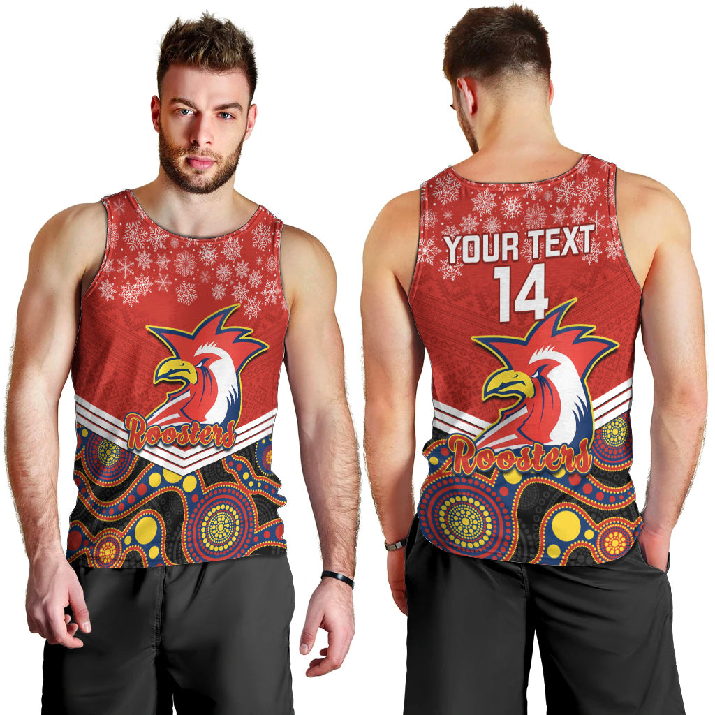 custom-roosters-rugby-christmas-men-tank-top-merry-xmas-2023-mix-aboriginal-art